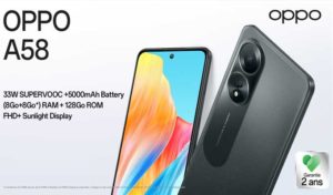 OPPO A58 : un nouveau smartphone avec un écran brillant, une nouvelle expérience audio et des performances puissantes