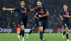 Ligue des champions: le Paris SG se relance en battant l’AC Milan 3-0