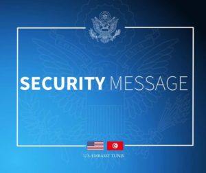 Pour des raisons de sécurité, l’ambassade américaine à Tunis ferme ses portes le jeudi et le vendredi