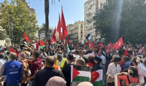 Tunisiens en colère : marche de solidarité à Tunis en soutien au peuple palestinien (Vidéos)