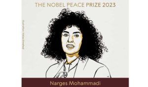 La militante iranienne Narges Mohammadi, Prix Nobel de la Paix 2023