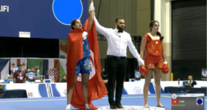 Triomphe tunisien : Rimel Khelifi remporte l’or au championnat mondial de Wushu Kung Fu