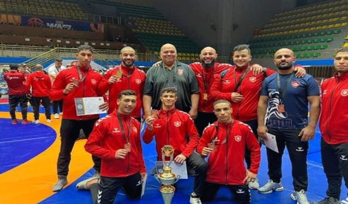 Lutte – Championnats arabes (lutte greco-romaine) : 8 médailles dont 2 or pour la Tunisie