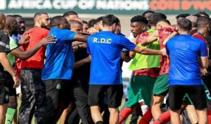 Des affrontements entre les joueurs du Maroc et du Congo et la CAF ouvre une enquête