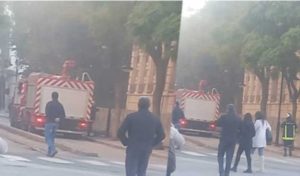 Incendie à l’ambassade de France à Tunis