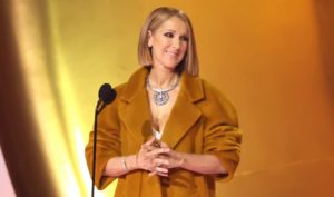 Céline Dion fait son retour triomphal sur scène aux Grammy Awards