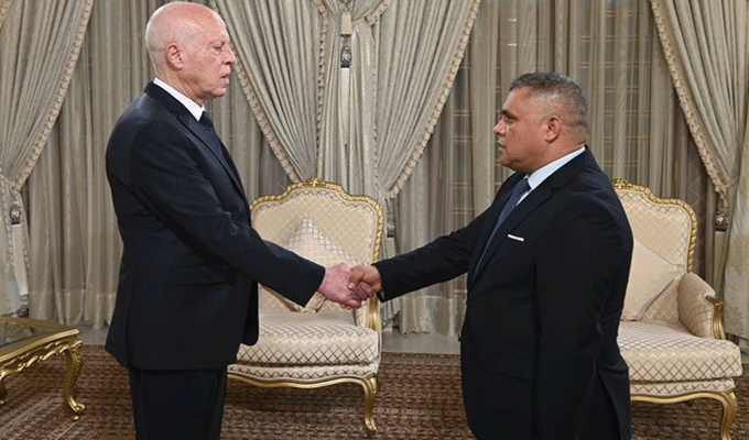 Kaies Saied s’entretient avec le ministre de l’Intérieur