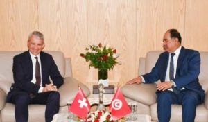 Tunisie: Séance de travail entre Kamel Féki et le Conseiller fédéral suisse