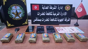 Sfax : arrestation de trafiquants de drogue avec saisie de cannabis dans un camion de poissons