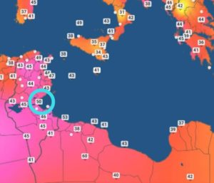 Températures extrêmes en Tunisie : 50°C ressentis en raison de l’humidité élevée