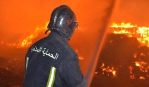 Gafsa : incendie dévaste quatre tonnes de blé dans un entrepôt