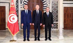 Cérémonie d’investiture du nouveau chef du gouvernement Kamel Maddouri