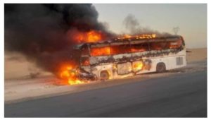 Algérie : 6 victimes carbonisées dans un violent accident de la route