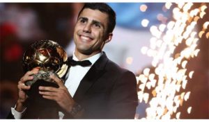 Football – Rodri (Manchester City/Espagne) remporte le Ballon d’or 2024