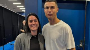 Une rencontre inoubliable : Ons Jabeur et Cristiano Ronaldo se croisent à Riyad