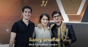 Samy Chaffaï remporte le prix du meilleur créateur de contenu aux Digital Creators Awards à Qatar