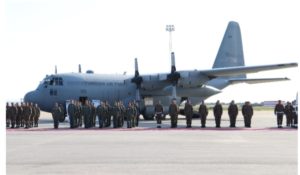 Le ministère de la Défense reçoit un avion de transport “C130H” des États-Unis