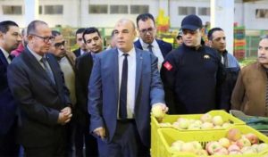 Tunisie: Visite surprise du gouverneur de Ben Arous au marché de gros de Bir Kassaa