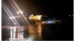 Sbikha : un automobiliste secouru après avoir été emporté par les eaux