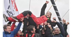 Violette Dorange, 23 ans, devient la plus jeune navigatrice à achever le Vendée Globe