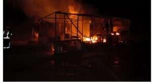 Béja : 8 blessés dans l’incendie d’un local de vente de carburant de contrebande