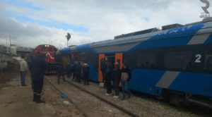 Béja : déraillement d’un train, circulation interrompue entre Tunis et Béja (vidéo)