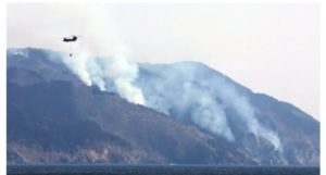 Le Japon affronte le plus grand incendie de forêt depuis trois décennies