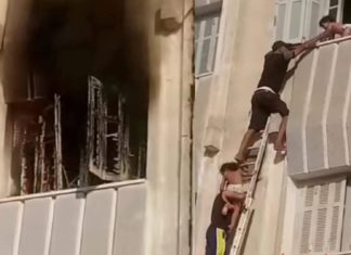 Incendie à Sfax : Badr Khoudi sauve trois enfants et raconte son geste héroïque