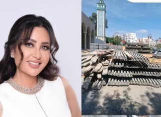 Manouba : Latifa Arfaoui fait un don généreux pour la restauration de la mosquée