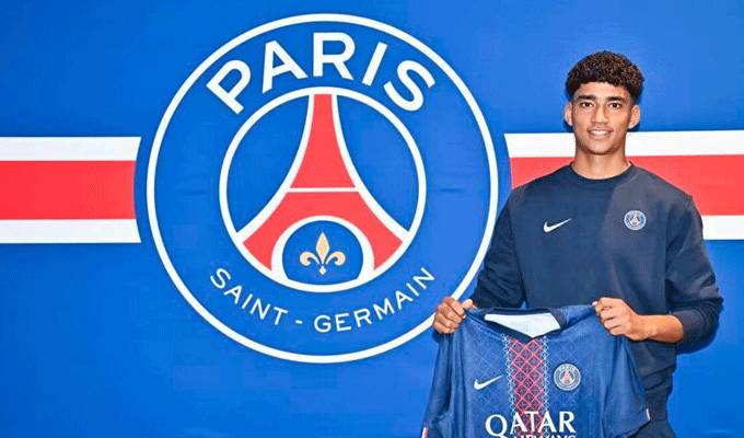 Football – France: Le PSG officialise l’arrivée du jeune joueur tunisien Khalil Ayari