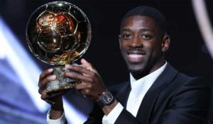 Football : Ousmane Dembélé remporte le Ballon d’Or 2025