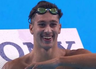 Ahmed Jaoudi domine le 1000 yards nage libre au championnat universitaire américain