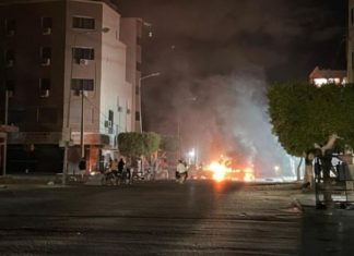 Colère à Gabès : routes coupées et pneus en feu pour dénoncer la pollution