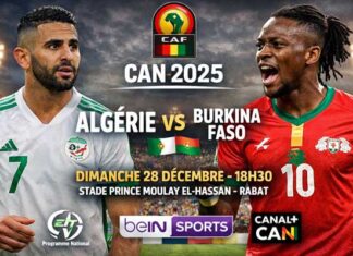 CAN 2025 – Algérie vs Burkina Faso : Lien streaming, chaîne tv pour regarder le match