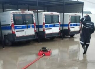 Dhehiba sous la pluie : interventions d’urgence face aux accumulations d’eau