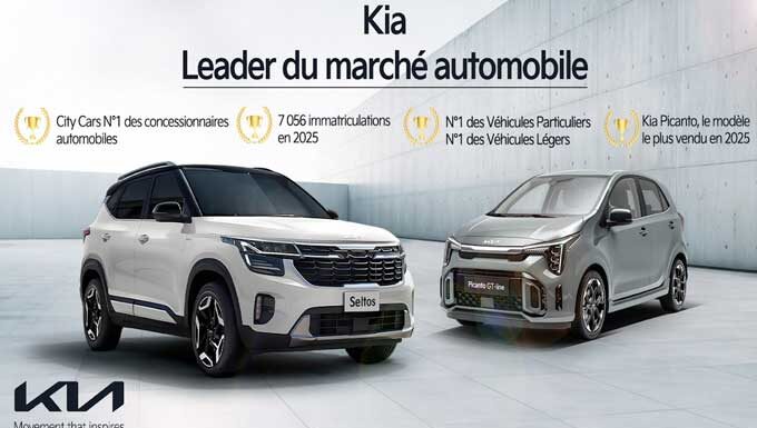 City Cars – Kia consolide sa position de leader sur le marché automobile tunisien en 2025