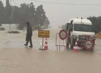 Intempéries : Nabeul, région la plus touchée par les dégâts sur le réseau routier